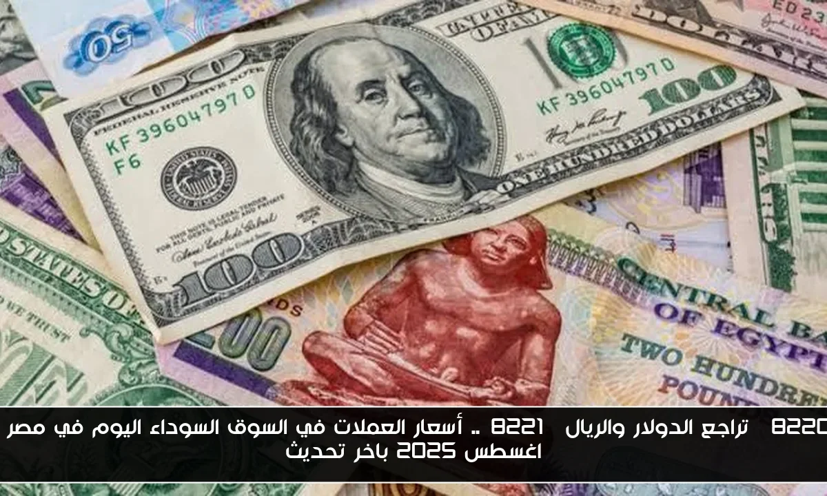 “تراجع الدولار والريال”.. أسعار العملات في السوق السوداء اليوم في مصر 11 اغسطس 2025 باخر تحديث