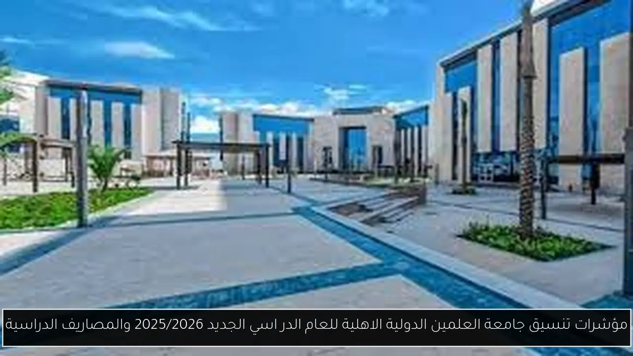 تنسيق جامعة العلمين الدولية الاهلية