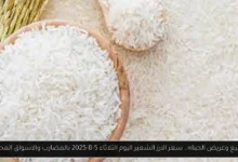 سعر الارز الشعير اليوم