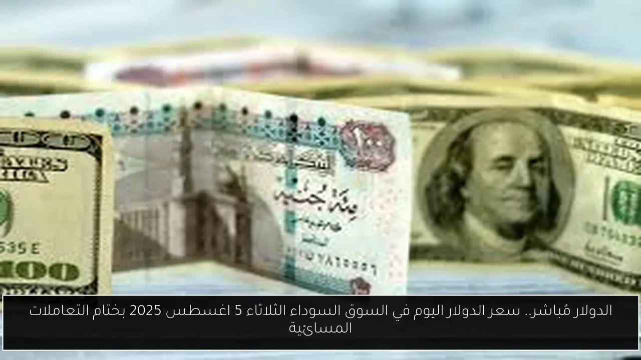 سعر الدولار اليوم في السوق السوداء