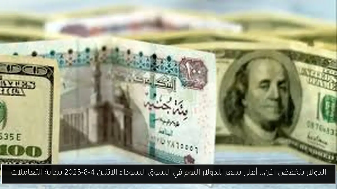 أعلى سعر للدولار اليوم في السوق السوداء