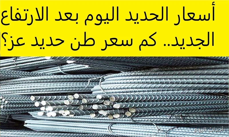 كم سعر طن الحديد اليوم في مصر؟.. آخر المستجدات من كبرى الشركات