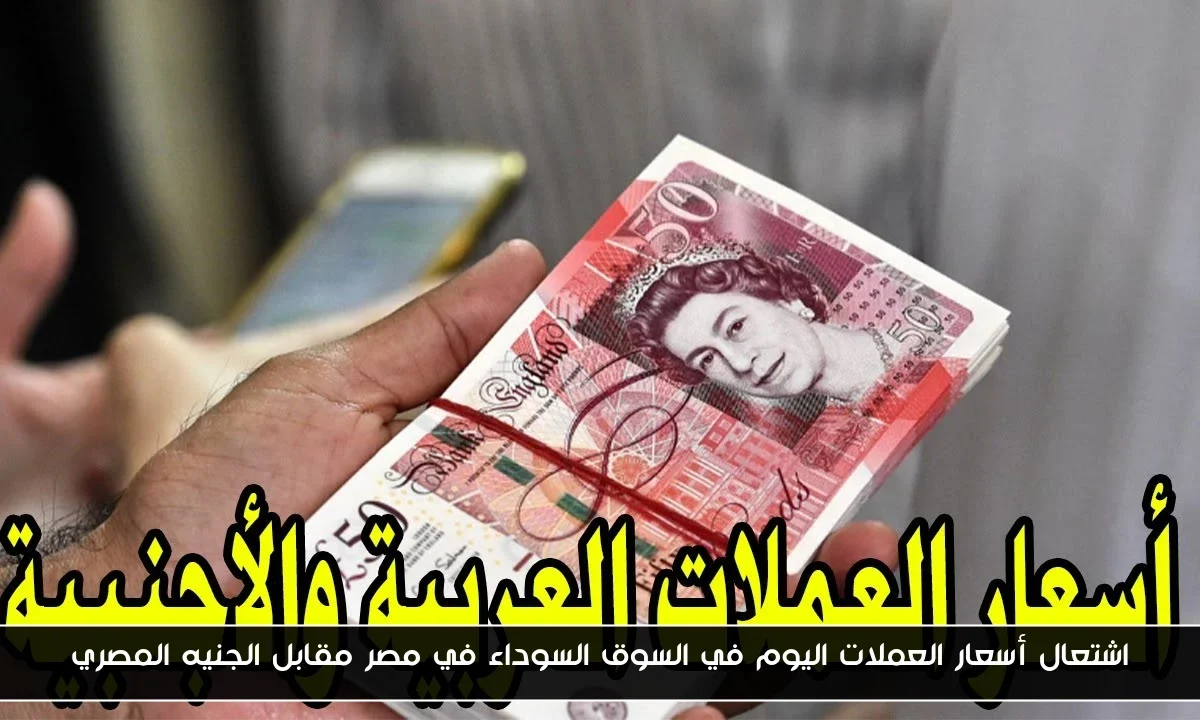 اشتعال أسعار العملات اليوم في السوق السوداء في مصر مقابل الجنيه المصري