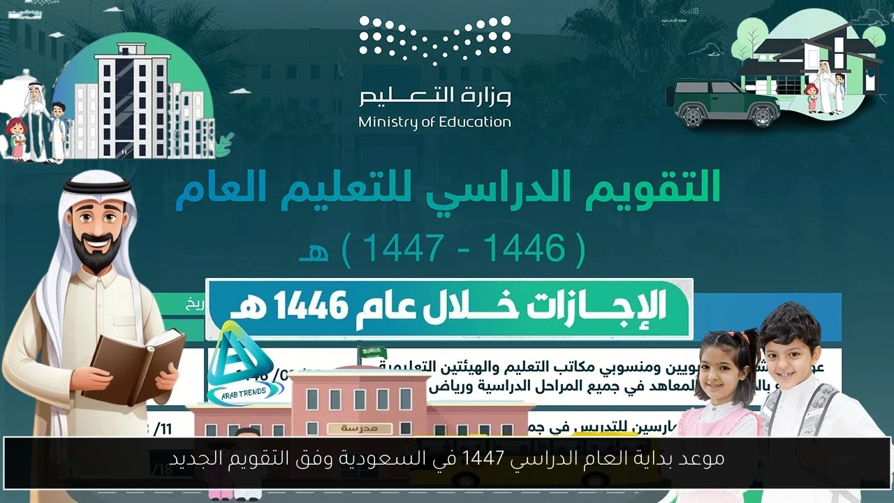 موعد بداية العام الدراسي 1447