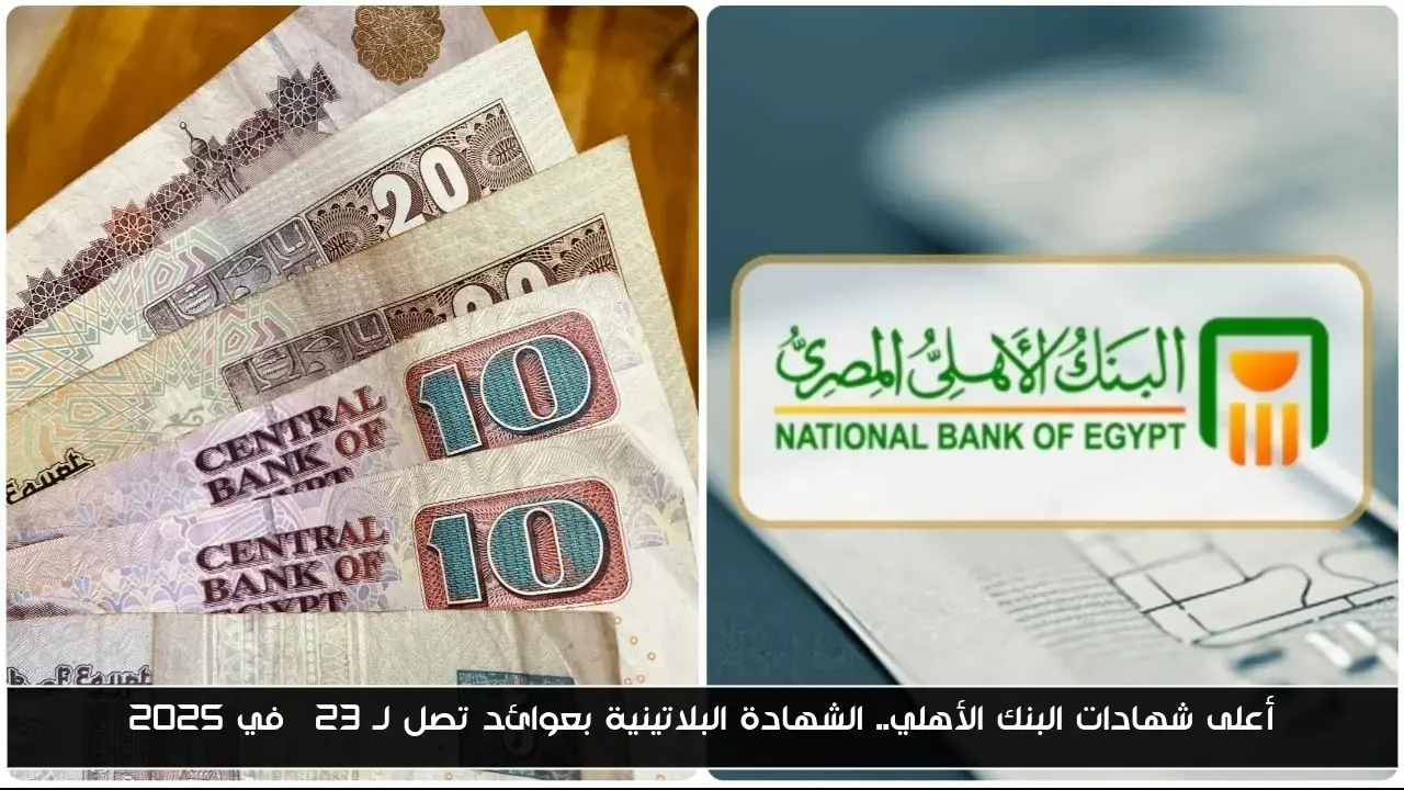 أعلى شهادات البنك الأهلي.. الشهادة البلاتينية بعوائد تصل لـ 23% في 2025
