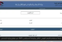 استعلام بالرقم القومي تكافل وكرامة