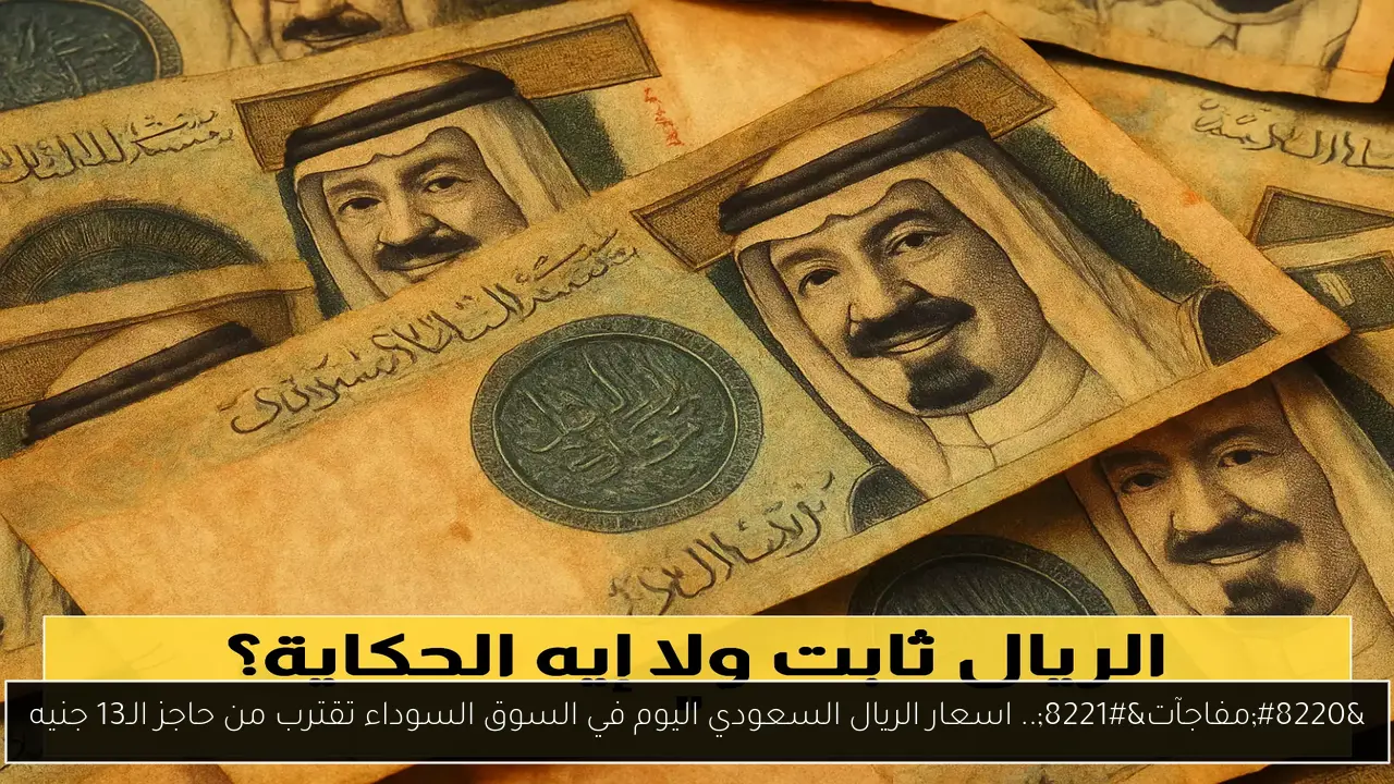 اسعار الريال السعودي اليوم في السوق السوداء