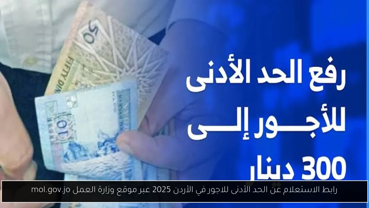 الحد الأدنى للاجور في الأردن 2025