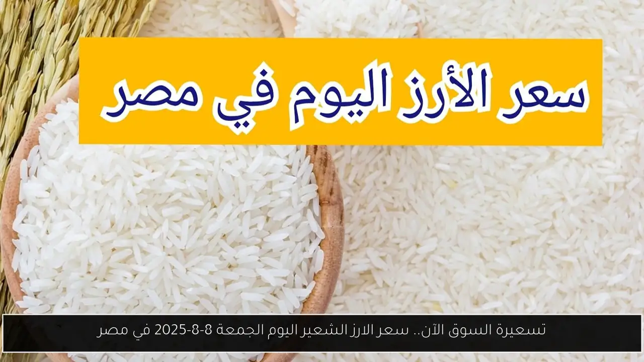 سعر الارز الشعير اليوم