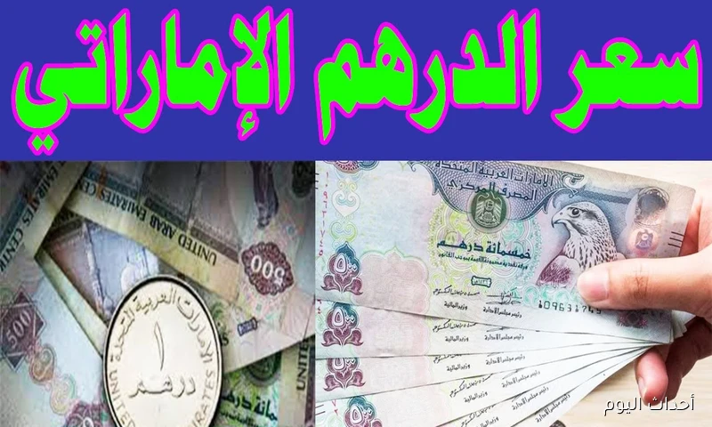 لحظة بلحظة.. سعر الدرهم الاماراتي في السوق السوداء اليوم الاحد 24-8-2025