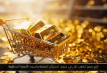 سعر الذهب الآن في مصر