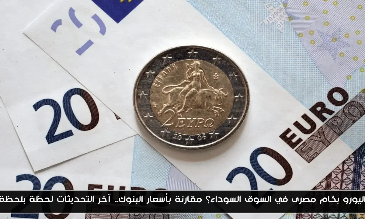اليورو بكام مصرى في السوق السوداء؟ مقارنة بأسعار البنوك.. آخر التحديثات لحظة بلحظة