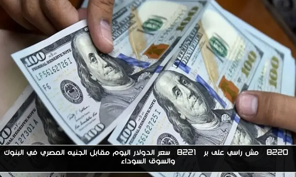 “مش راسي على بر” سعر الدولار اليوم مقابل الجنيه المصري في البنوك والسوق السوداء