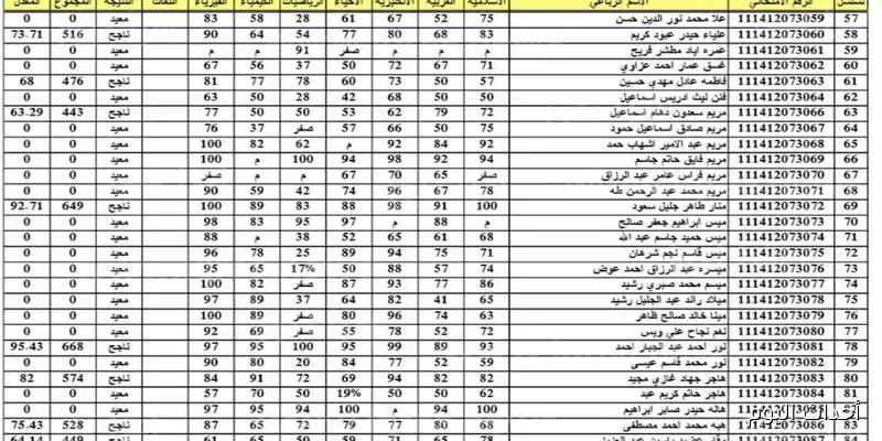 نتائج السادس الابتدائي الدور الثاني 2025 متاحة الآن عبر موقع نتائجنا لجميع المحافظات