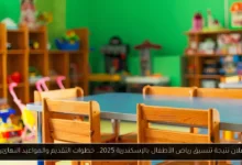 نتيجة تنسيق رياض الأطفال بالإسكندرية